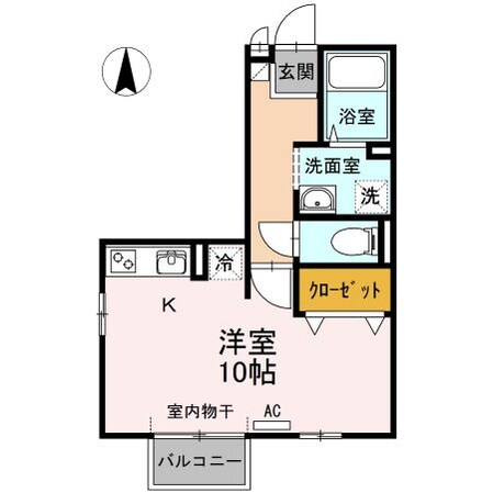 セントラルヴィレッジB棟の物件間取画像